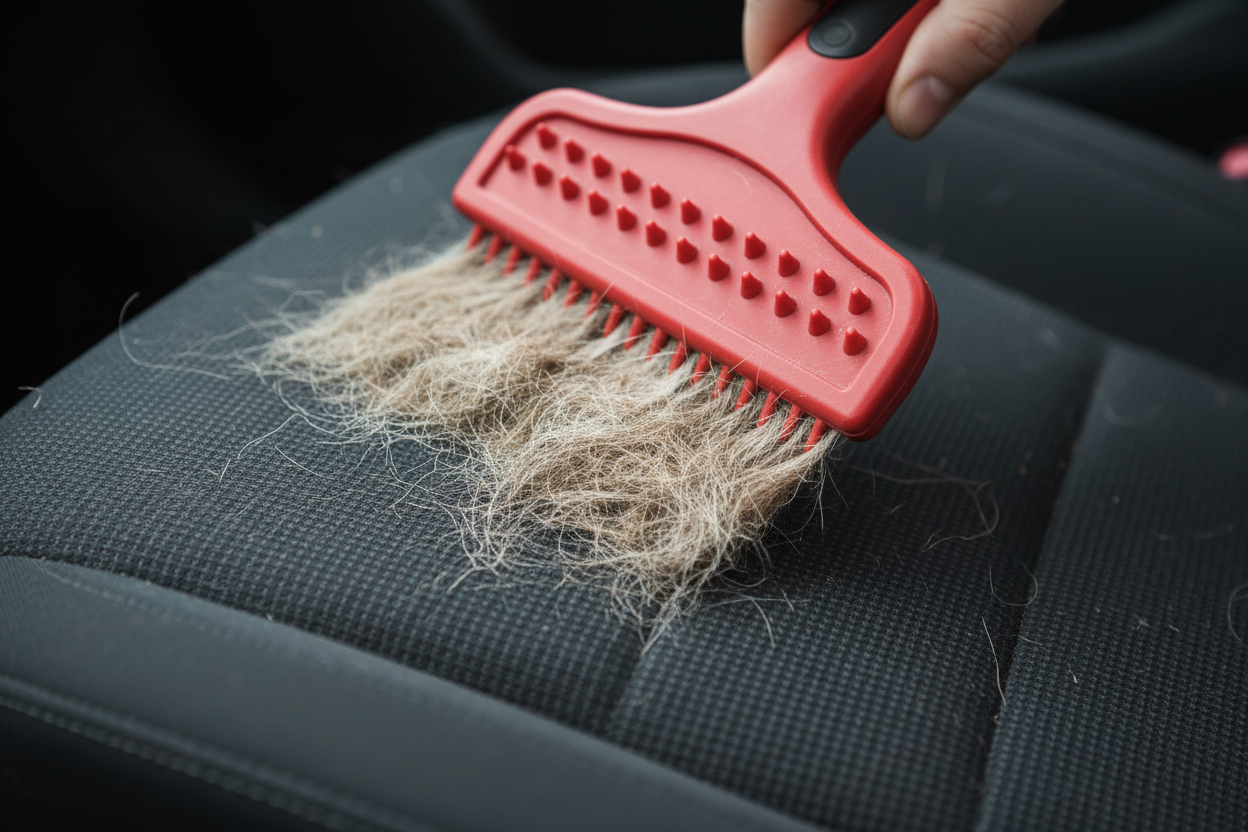 How to Remove Pet Hair from Car Seats — 5 Methods That Actually Work