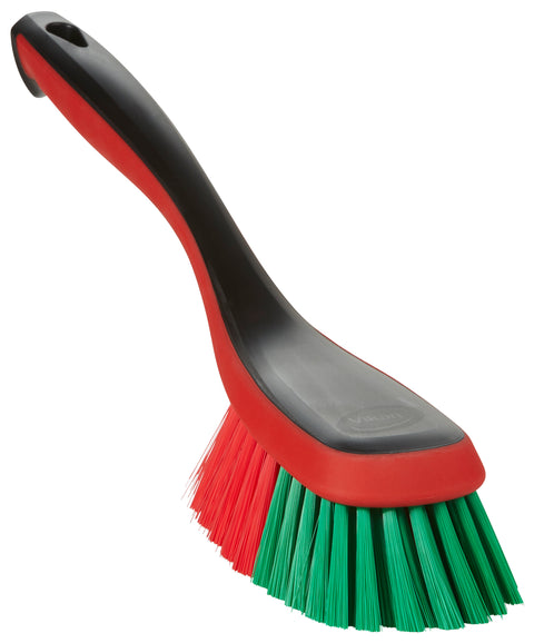 Vikan Multi-Purpose Hand Brush, Large, 345 mm, Soft, Black 524952