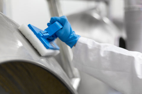 Vikan Scrubbing Pad White X10 Cleaning & Grease Removal Smooth Surface 5525
