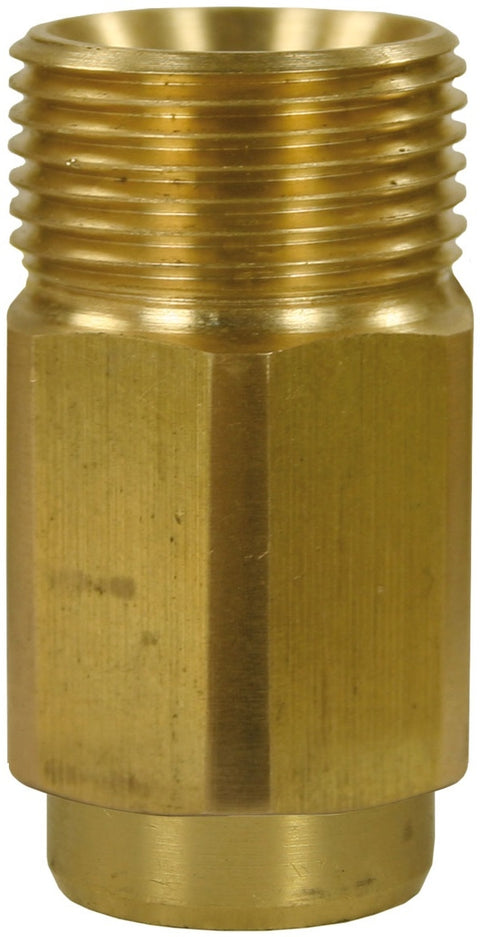 FEMALE TO MALE BRASS QUICK SCREW NIPPLE ADAPTOR-M22 M to 1/4"F (40mm)