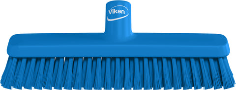 Vikan Broom Blue With Polyester, Polypropylene Bistles Scrubbing Brush 70603