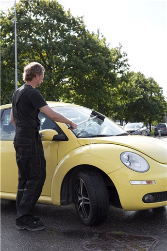 Vikan Windscreen Scrapper W/Sponge & Telescopic 473952