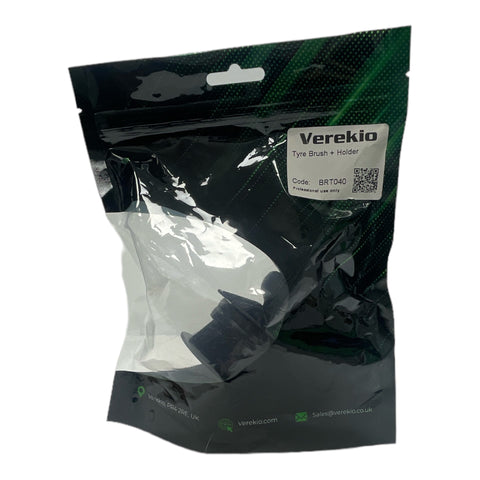 Verekio Tyre Brush + Holder