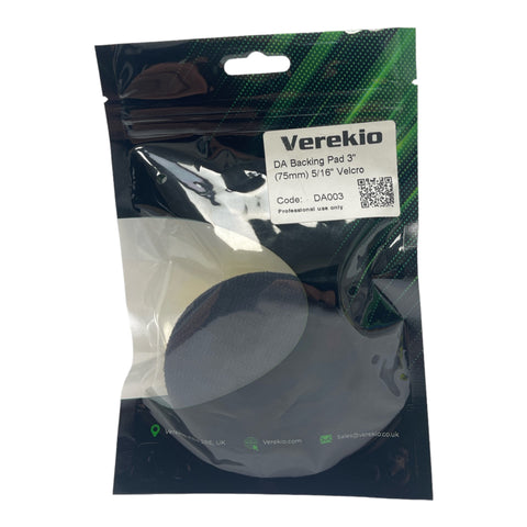 Verekio DA Backing Pad 3" Velcro