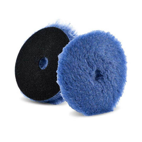 Lake Country Hybrid Blue Wool Pad 5.25"