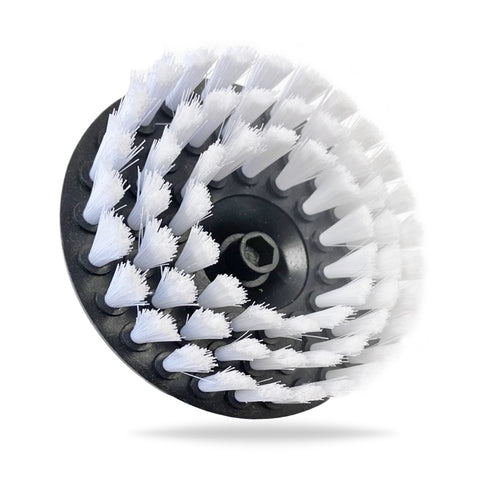 Martin Cox Soft 5" White Drill Attachable Carpet Brush
