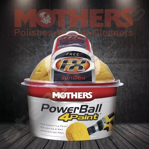 Mothers Powerball 4Paint Vehicle Polishing Tool
