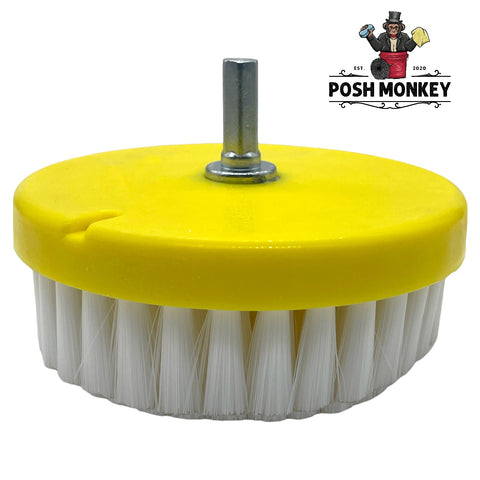 Heavy Duty 4” Yellow/ White Soft Drill Attachment MOGG198