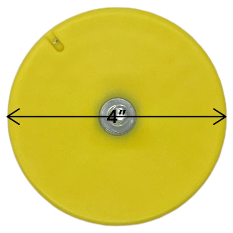 Heavy Duty 4” Yellow/ White Soft Drill Attachment MOGG198