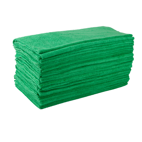 Smartora Ultra Premium Micro Fibre Cloth Green 400gsm 36PK