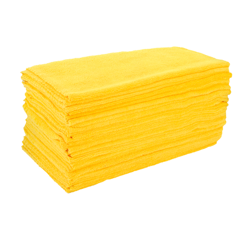 Smartora Yellow Ultra Premium Edgeless Micro Fibre Cloth 400gs36PK