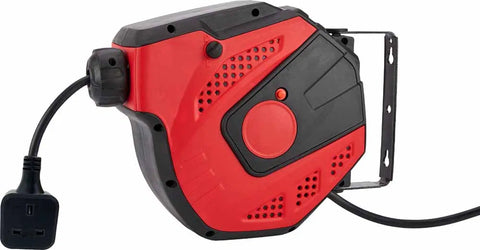 Powerhand 15m Retractable Extension Cord Reel