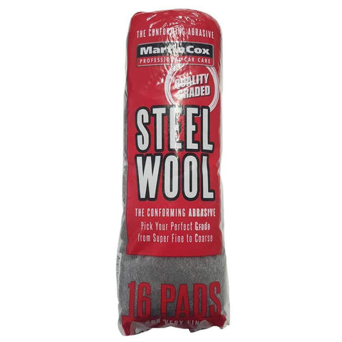 Martin Cox Steel Wool 240gm 00 Very Fine Grade Red Mogg160