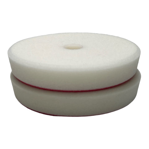 Verekio VR Medium Soft White Pad 145mm x 25mm Velcro size 134mm 2 Pack