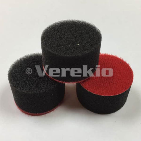 Verekio Black  Pad Soft Black 38mm 3Pk