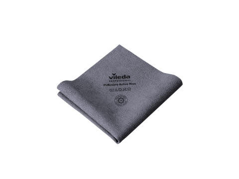 Vileda PURmicro Active Max Grey Cloth 40x 40 5 Pack