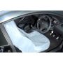 Disposable Car Seat Cover Protectors. Roll of 100 covers supplied in a dispenser box.