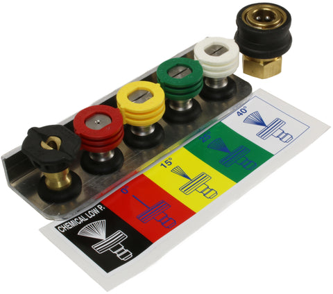 Presure Washer Quick Release Nozzle Set 045