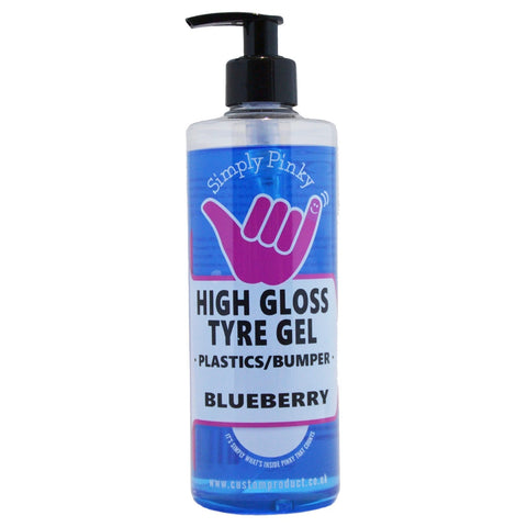 Simply Pinky Tyre/Bumper Gel Blueberry Scented 500ml
