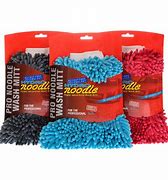 PRO NOODLE CAR WASH MITT - DOUBLE SIDED - ULTRA ABSORBENT - THICK PILE - GREY