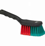 Vikan 522752 Short Handle Vehicle Car Wash Brush Soft Bristles Arches Body Panel